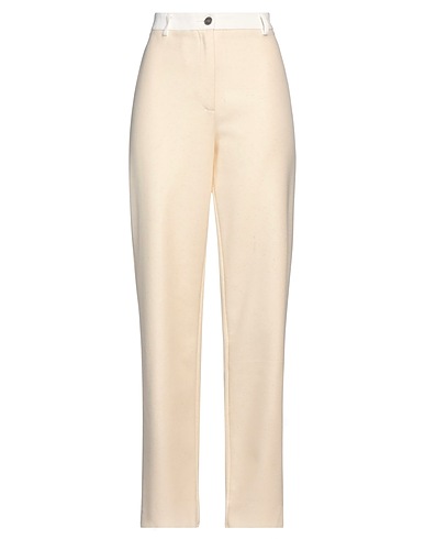 JULFER Pantalon Ivoire 100% Laine