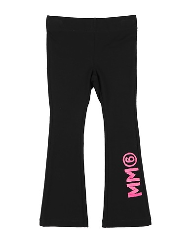 MM6 MAISON MARGIELA Casual pants Black 96% Cotton, 4% Elastane