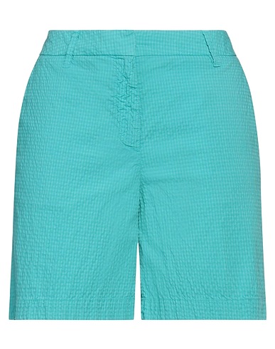 JACOB COHЁN Shorts & Bermuda Green 74% Cotton, 25% Polyester, 1% Elastane