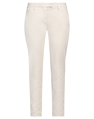 PEUTEREY Casual trouser Cream 97% Cotton, 3% Elastane