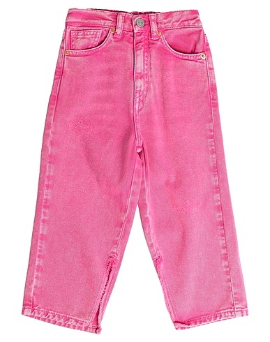 MM6 MAISON MARGIELA Denim pants Fuchsia 100% Cotton