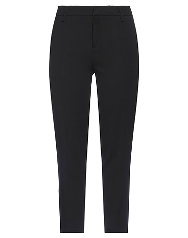 GENTRYPORTOFINO Casual trouser Black 83% Viscose, 17% Virgin Wool