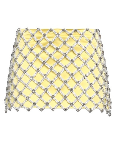 THE ATTICO Mini skirt 100% Polyester, PVC - Polyvinyl chloride, Cotton, Glass, Metal