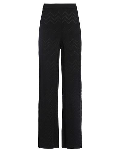 MISSONI Casual pants Black 60% Wool, 40% Viscose