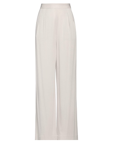 FABIANA FILIPPI Casual pants Light grey 100% Wool