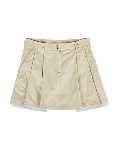 MONCLER Skirt Beige 99% Cotton, 1% Elastane