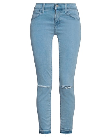 J BRAND Denim trousers Blue 64% Tencel™, 30% Polyester, 6% Elastane