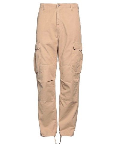 CARHARTT Casual trouser Beige 100% Organic cotton