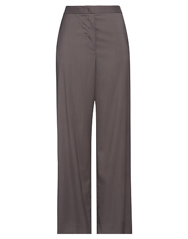 FABIANA FILIPPI Casual trouser Lead 100% Merino Wool
