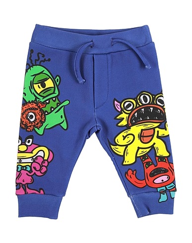 DSQUARED2 Casual pants Purple 100% Cotton