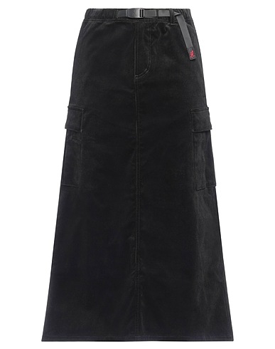 GRAMICCI Gonna midi Nero 98% Cotone, 2% Poliuretano