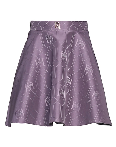 ELISABETTA FRANCHI Mini skirt Mauve 100% Polyester