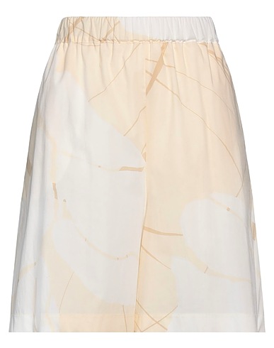 LIVIANA CONTI Shorts & Bermuda Beige 96% Cotton, 4% Elastane