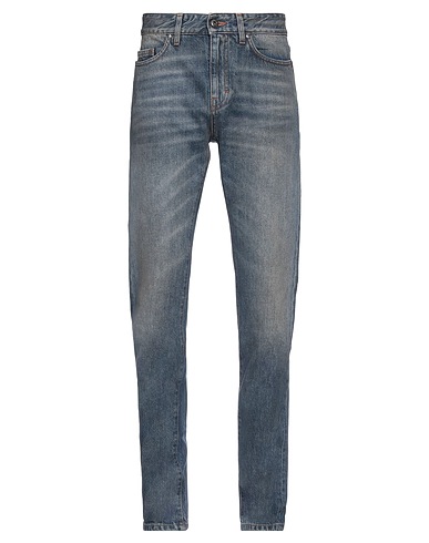 B-USED Denim pants Blue 100% Cotton