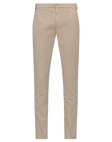 DONDUP Casual trouser Khaki 98% Cotton, 2% Elastane