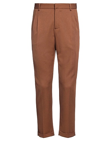 GREY DANIELE ALESSANDRINI Casual trouser 95% Polyester, 5% Elastane