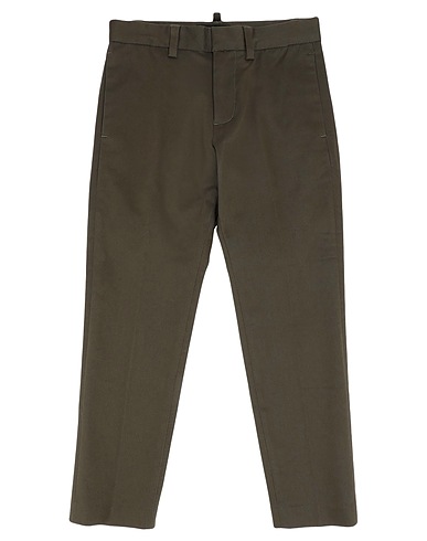 DSQUARED2 Pantalone Verde militare 98% Cotone, 2% Elastan