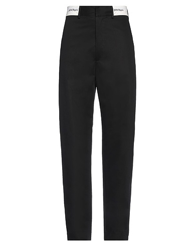 PALM ANGELS Pantalon Noir 100% Coton, Polyester