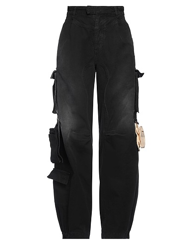 SSHEENA Casual trouser Black 100% Cotton