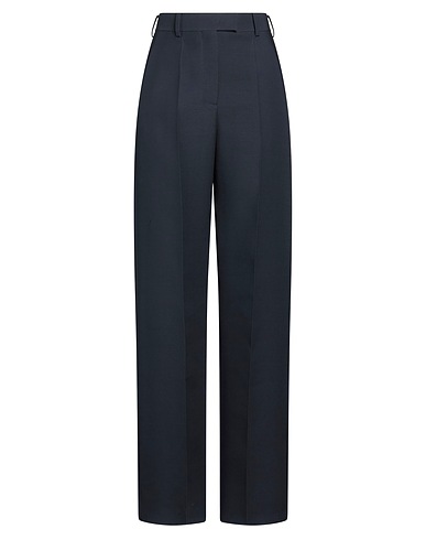 VALENTINO GARAVANI Casual pants Midnight blue 65% Virgin Wool, 35% Silk