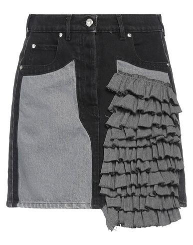 MSGM Denim skirt Black 100% Cotton