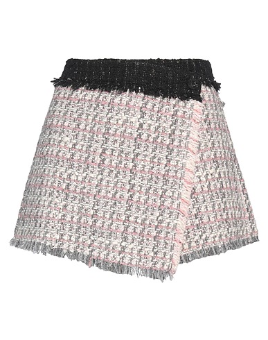 MSGM Shorts & Bermuda Pink 38% Acrylic, 23% Cotton, 22% Polyester, 9% Wool, 8% Polyamide