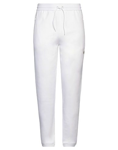 MONCLER x FRGMT by HIROSHI FUJIWARA Casual trouser White 100% Cotton
