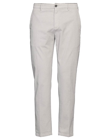 DEPARTMENT 5 Casual trouser Grey 98% Cotton, 2% Rubber