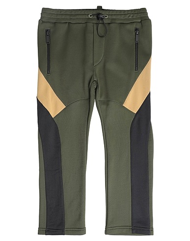 DSQUARED2 Pantalone Verde militare 55% Nylon, 45% Cotone