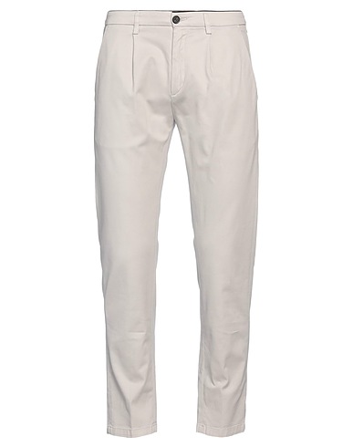 DEPARTMENT 5 Casual trouser Light grey 54% Cotton, 43% Modal, 3% Elastane