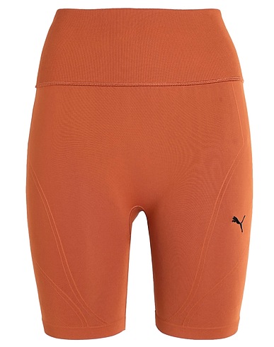 PUMA Shorts & Bermuda SHAPELUXE SEAMLESS HW 6" SHORT TIGHT
 Rust 92% Nylon, 8% Elastane, Lycra®