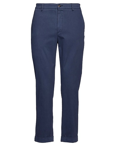 (+) PEOPLE Casual trouser BLU NAVY 98% Cotton, 2% Elastane