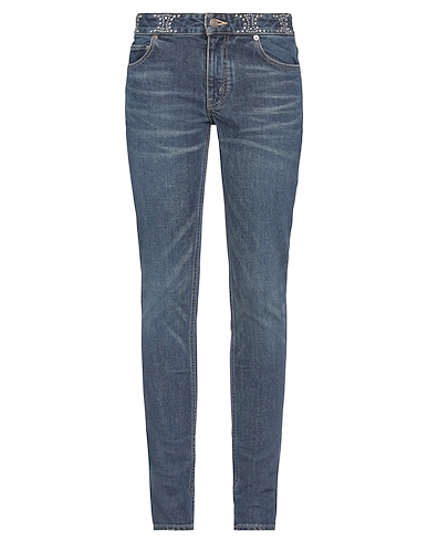 CELINE Denim trousers 98% Cotton, 2% Elastane