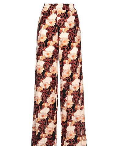 LA DOUBLE J Casual trouser Beige 85% Cotton, 15% Elastane