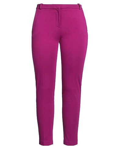 PINKO Casual pants Purple 67% Viscose, 28% Polyamide, 5% Elastane
