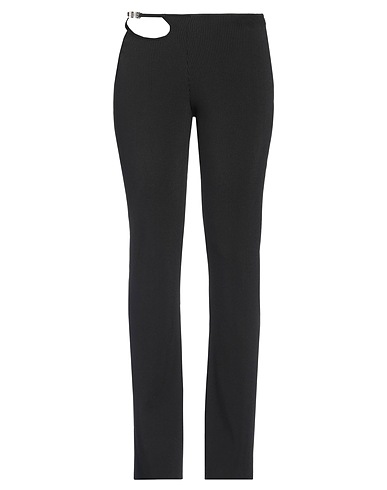 GCDS Pantalone Nero 94% Viscosa, 6% Poliestere
