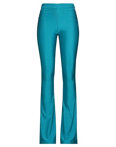 ANIYE BY Casual trouser Turquoise 96% Polyester, 4% Elastane
