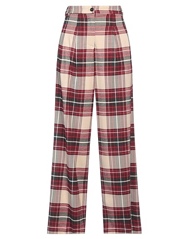 JUCCA Casual pants Beige 83% Viscose, 15% Virgin Wool, 2% Elastane