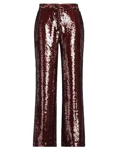 SABINA MUSÁYEV Casual trouser Brown 100% Polyester