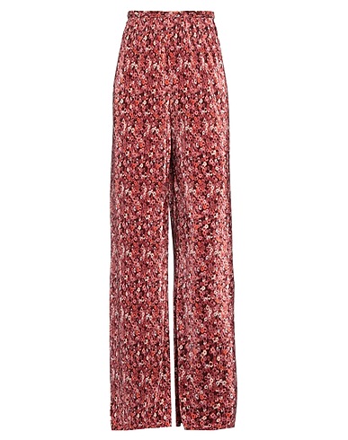 SABINA MUSÁYEV Casual trouser Burgundy 100% Polyester