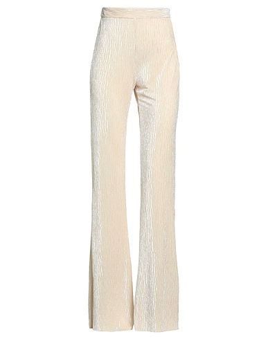 FORTE_FORTE Hosen Beige 90% Polyester, 10% Elastan