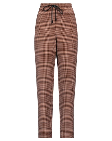 ESSENTIEL ANTWERP Pantalone Marrone 38% Poliestere, 33% Viscosa, 25% Poliestere riciclato, 4% Poliuretano