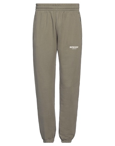 REPRESENT Casual trouser Sage green 100% Cotton