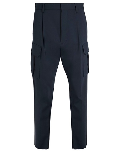 DSQUARED2 パンツ ミッドナイトブルー バージンウール 95% / ポリウレタン 5%
