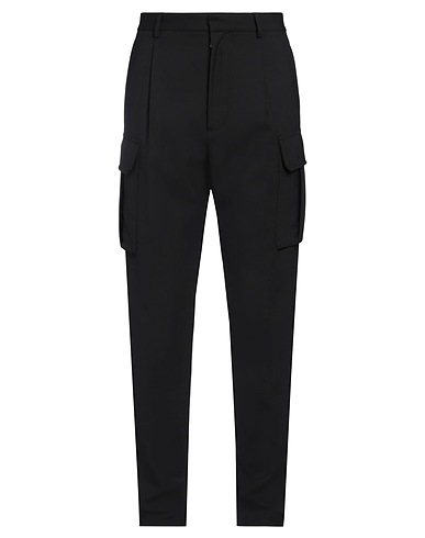 DSQUARED2 Casual trouser Black 95% Virgin Wool, 5% Elastane