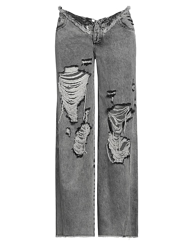 SER.O.YA Denim pants Black 100% Cotton