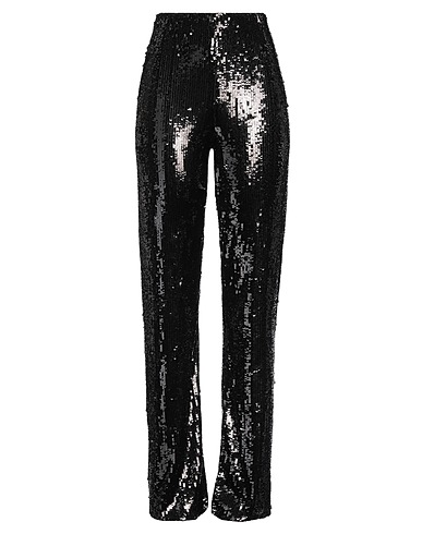 PATRIZIA PEPE Casual trouser Black 95% Polyester, 5% Elastane