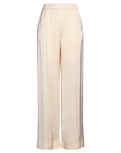 JIL SANDER Pantalone Avorio 100% Viscosa
