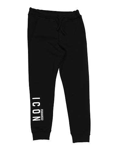 DSQUARED2 Pantalone Nero 100% Cotone, Elastan