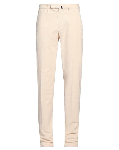 INCOTEX Casual trouser BY SLOWEAR Cream 98% Cotton, 2% Elastane